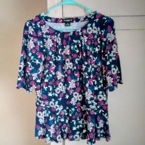 Liz Claiborn Floral blouse